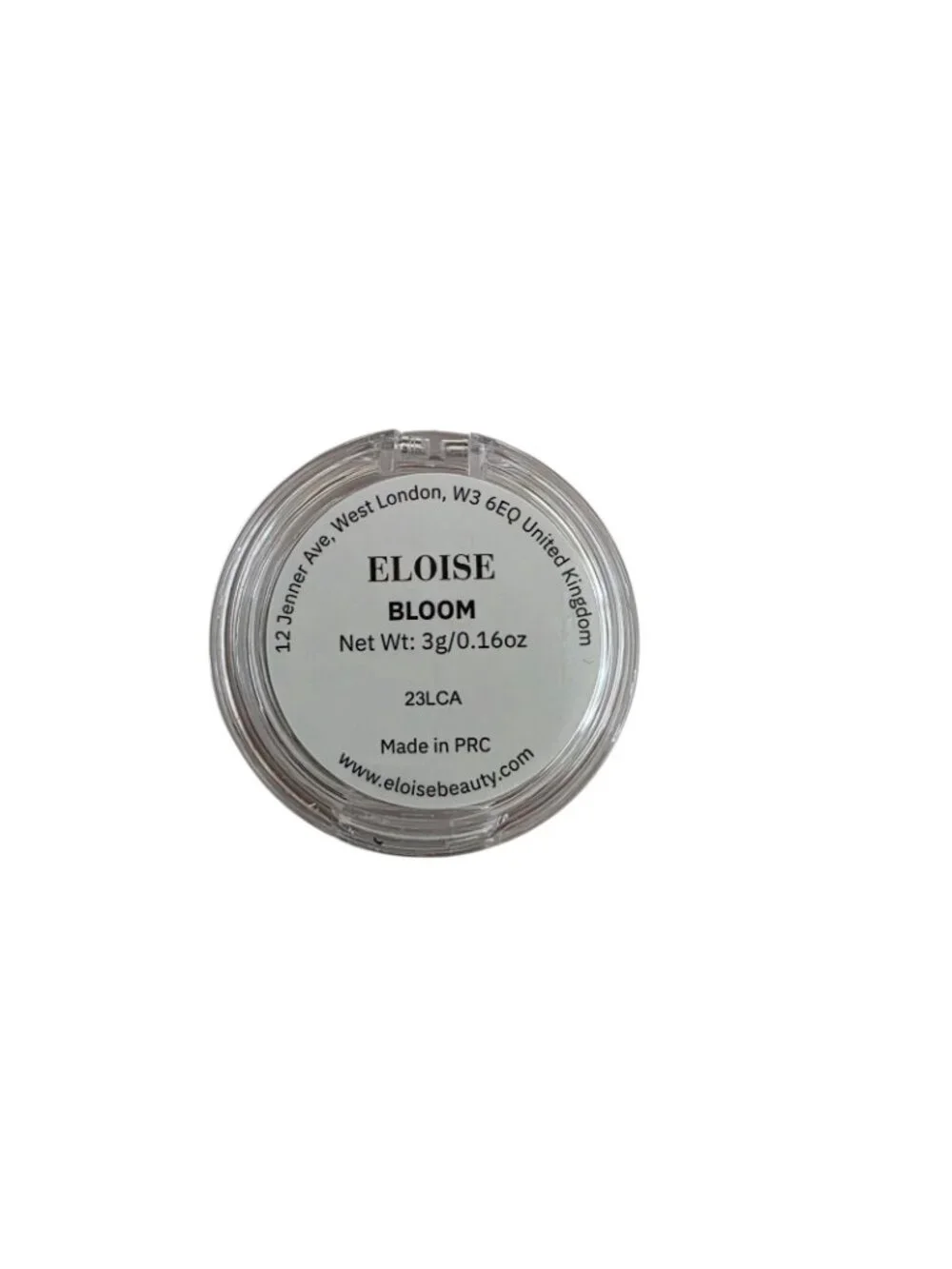 Eloise Beauty Blush in Bloom 0.16 oz / 3g Travel Size Mini Pressed Powder Blush